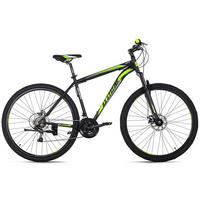 KS-Cycling Mountain-Bike KS889M KS889M 29 Zoll Rahmenhöhe 46 cm 21 Gänge schwarz schwarz ca. 29 Zoll KS889M - schwarz/grün - KS-Cycling