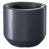 Prosperplast Pflanztopf Heos anthrazit Kunststoff H/D: ca. 28x30 cm Heos - anthrazit (30,00/28,00cm) - Prosperplast