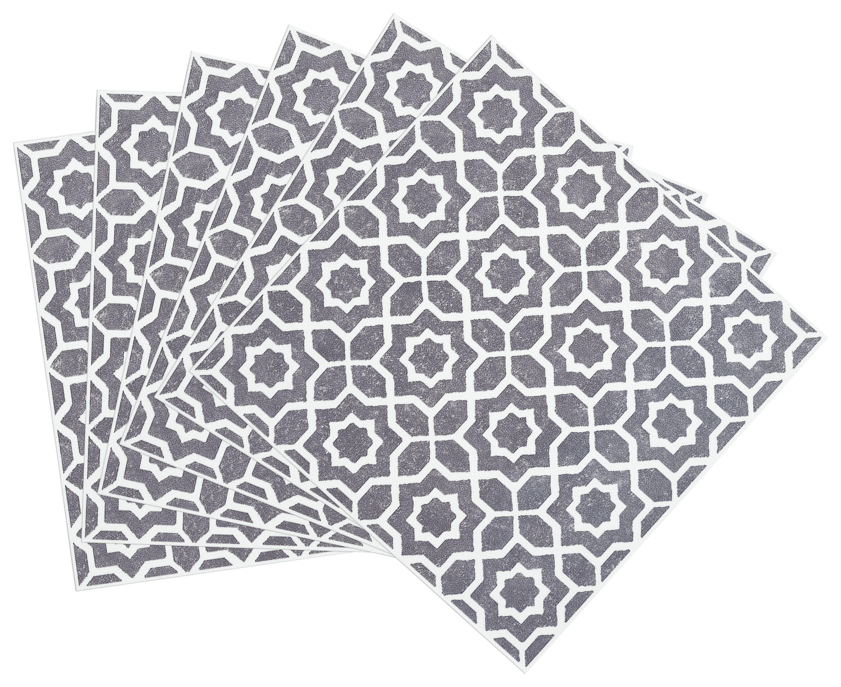 d-c-fix Wandfliese selbstklebend grau B/L: ca. 15,25x15,25 cm Wandfliesen_d-c-fix_selbstklebend - grau (15,25/15,25cm) - d-c-fix