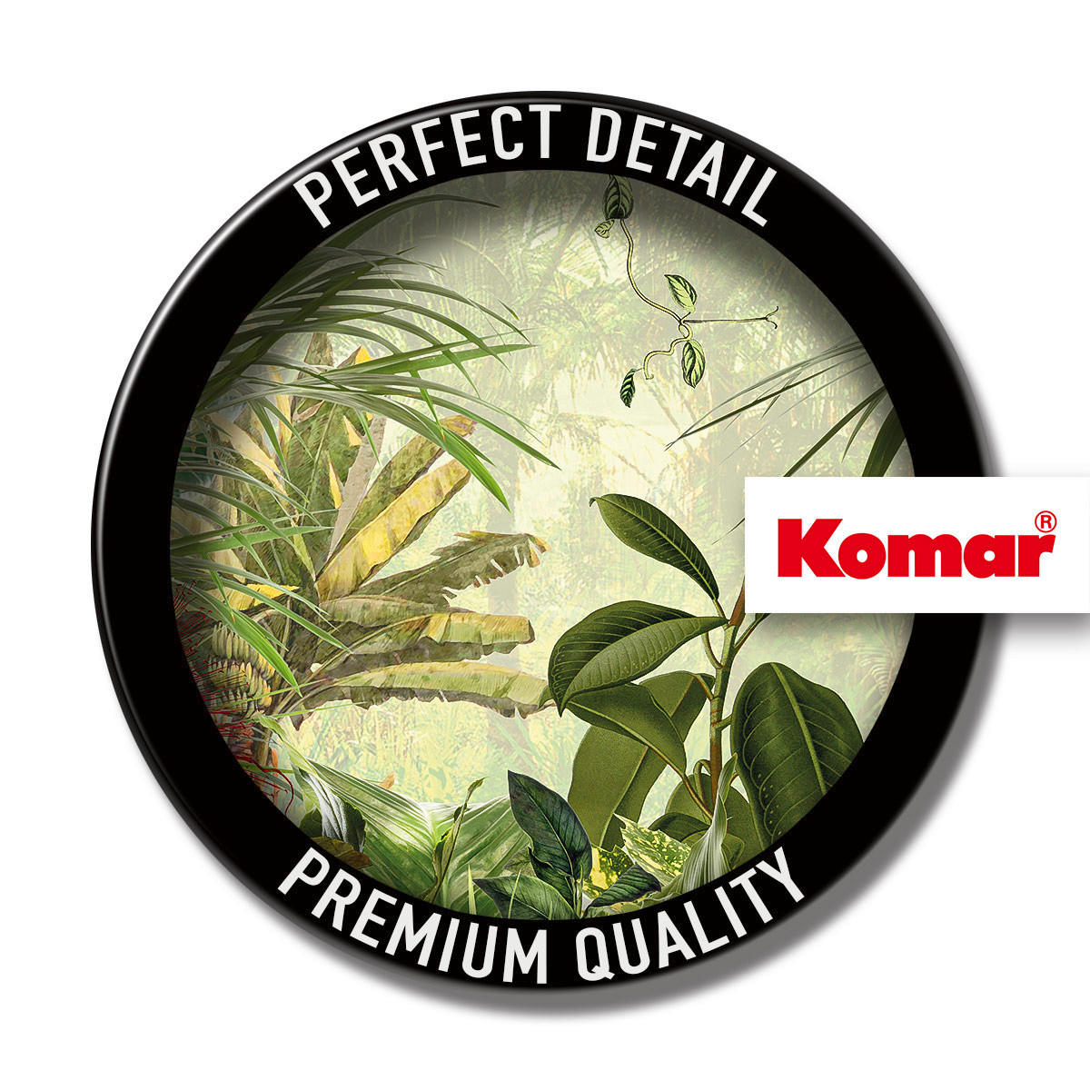 Komar Fototapete Jungle View Bricklane B/L: ca. 400x250 cm Jungle View Bricklane - (400,00/250,00cm) - Komar