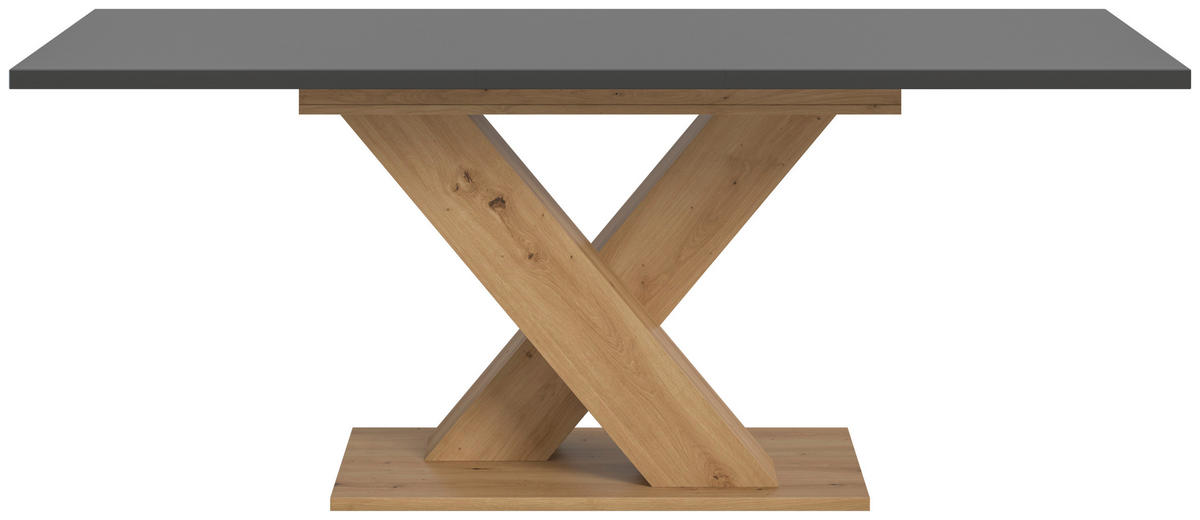 Esstisch MOTION grau Artisan Nachbildung B/H/T: ca. 150x76x90 cm MOTION - grau (150,00/76,00/90,00cm) - xonox.home
