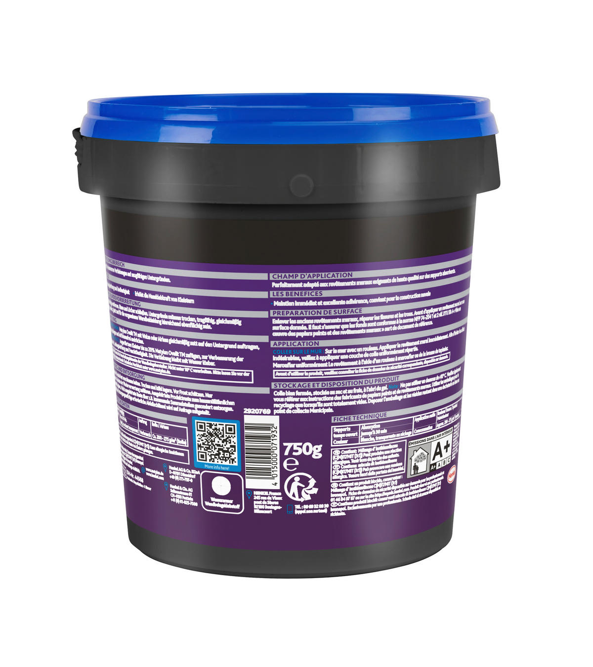 Metylan Wandbelagskleber Ovalit ca. 750 g Ovalit - Metylan