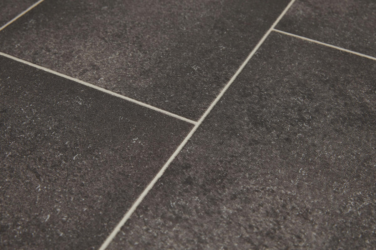Vinylboden pro m² Spark Fliese anthrazit B/L: ca. 200x500 cm Spark - anthrazit (200,00/500,00cm)
