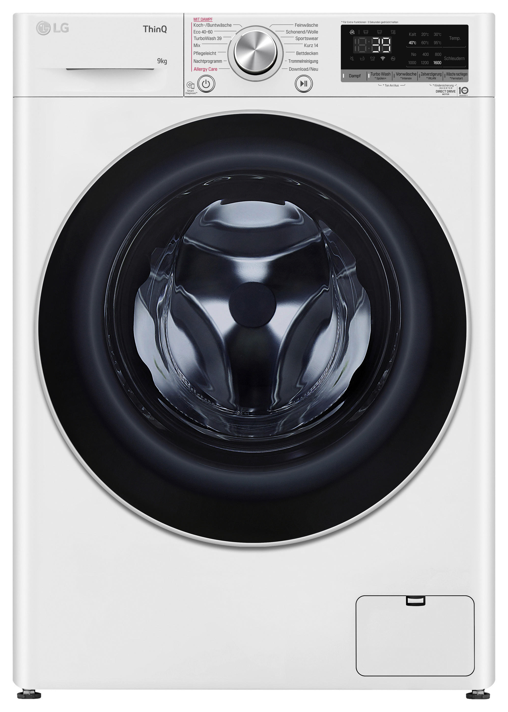 LG Waschmaschine weiß B/H/L: ca. 60x85x53 cm Waschmaschine F2WR7091 - weiß (53,00/60,00/85,00cm) - LG