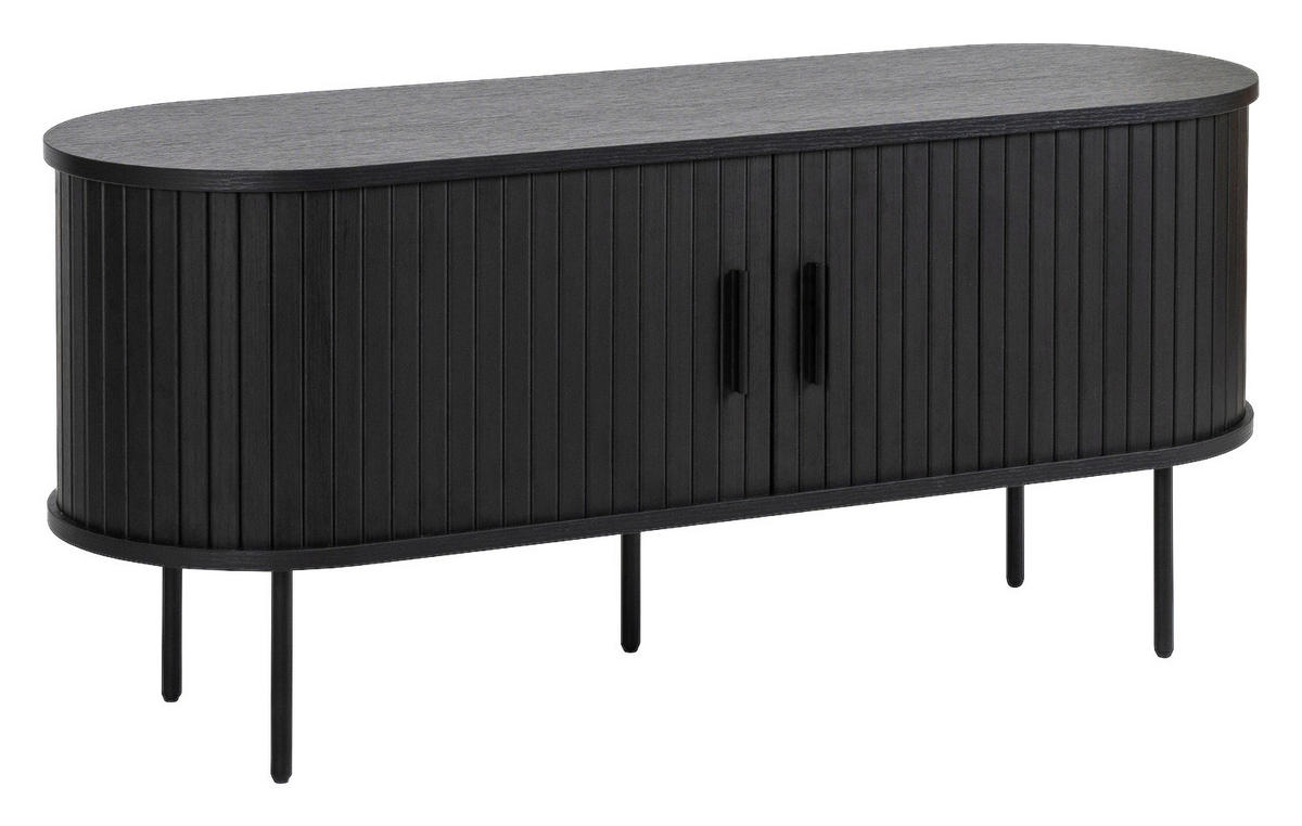 Lowboard SELVA schwarz B/H/T: ca. 120x54x60 cm SELVA - schwarz (120,00/54,00/60,00cm) - WIPMEB