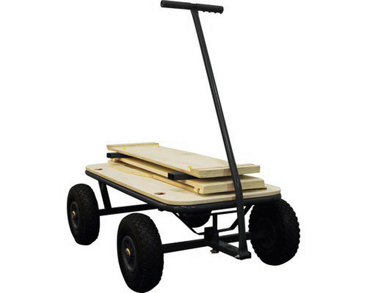 Sunny Bollerwagen Billy Beach schwarz B/H/L: ca. 61x97x95 cm Billy Beach - natur/schwarz (95,00/61,00/97,00cm) - Sunny