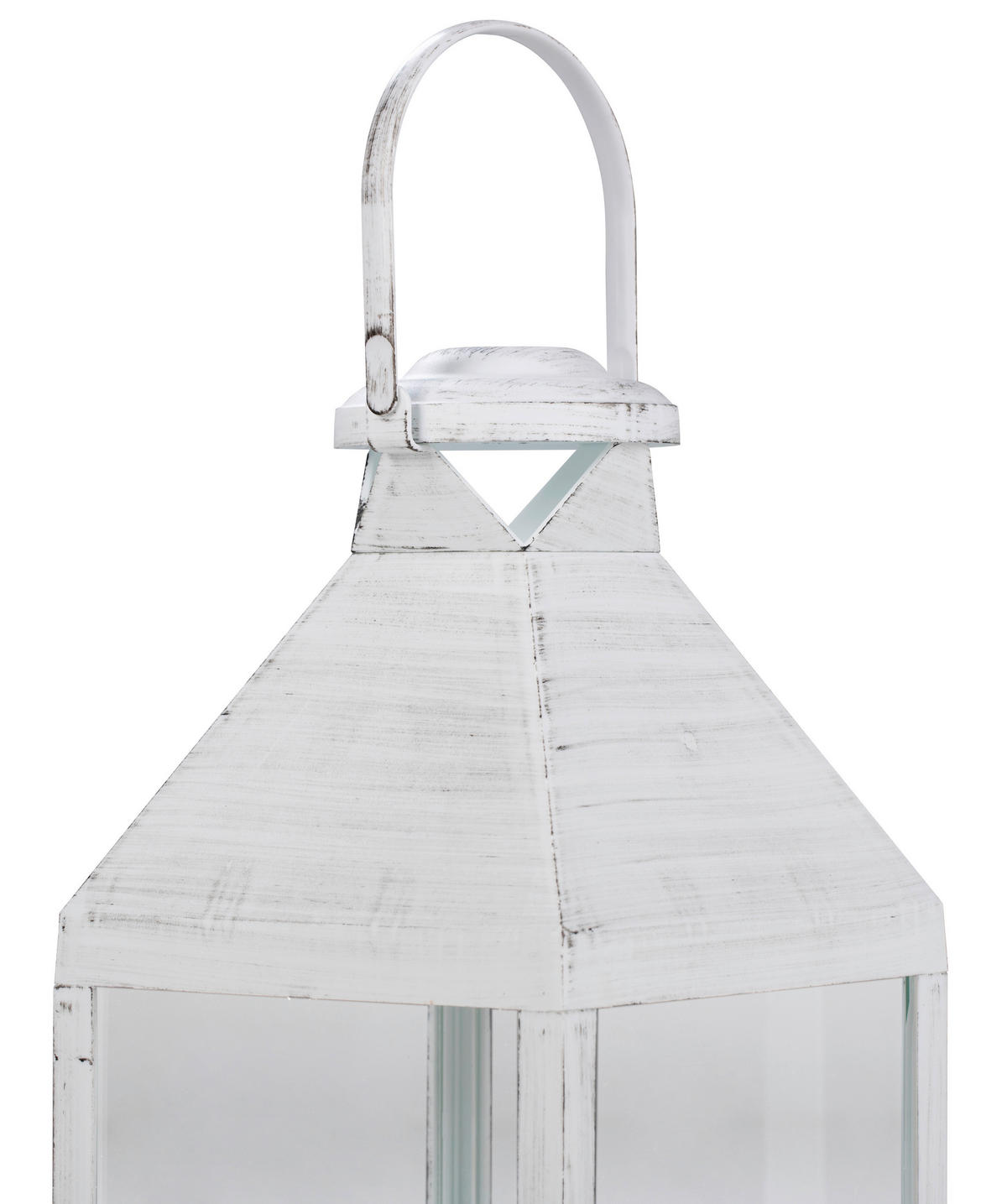 POCOline LED-Laterne weiß B/H/L: ca. 19,5x60x19,5 cm Laterne_weiß - weiß (19,50/19,50/60,00cm) - POCOline