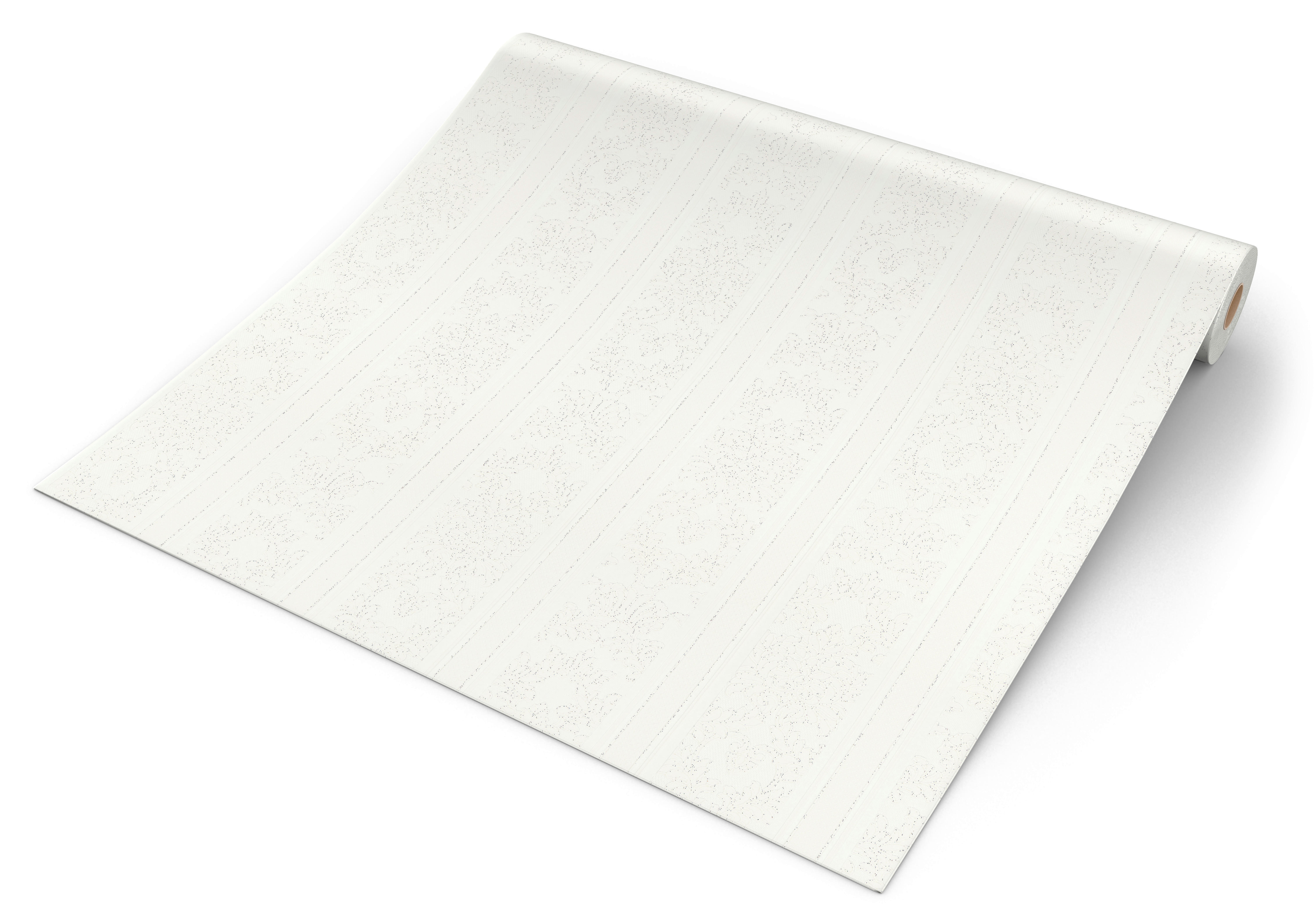Erismann Vinyltapete Ornament weiß B/L: ca. 53x1005 cm Vinyltapete_20030-01 - weiß (53,00/1005,00cm) - Erismann