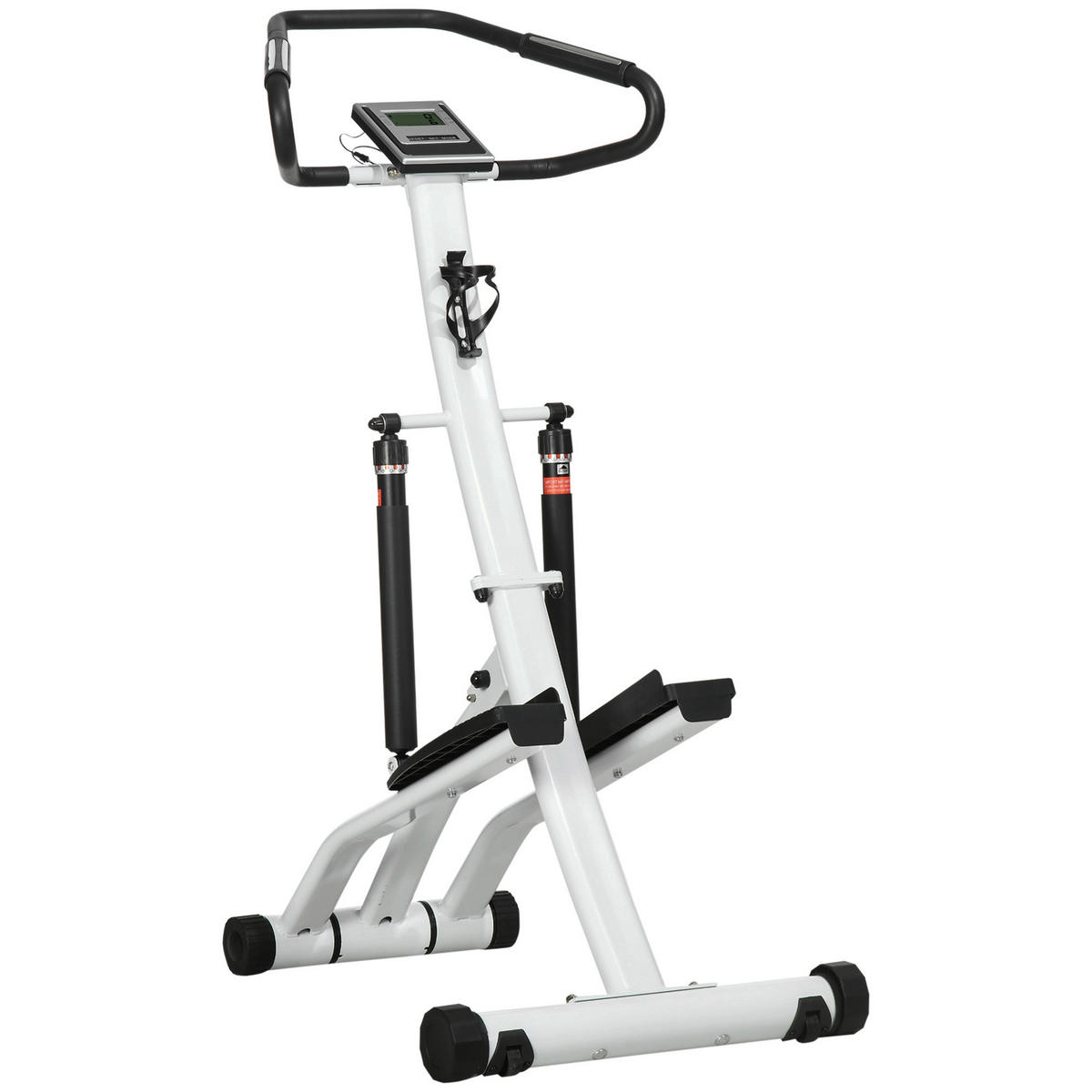 SPORTNOW Fitness-Zubehör weiß Polypropylen B/H/L: ca. 61x80x134 cm Stepper - weiß/schwarz (134,00/61,00/80,00cm) - SPORTNOW