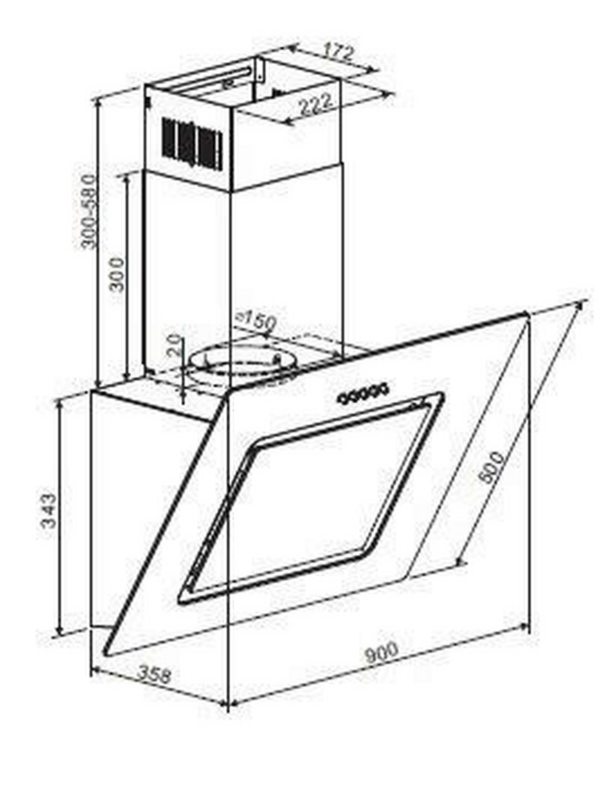 Respekta Doppelblock Premium weiß hochglänzend B/H/T: ca. 320x200x60 cm Premium - weiß/Edelstahl (320,00/200,00/60,00cm) - Respekta