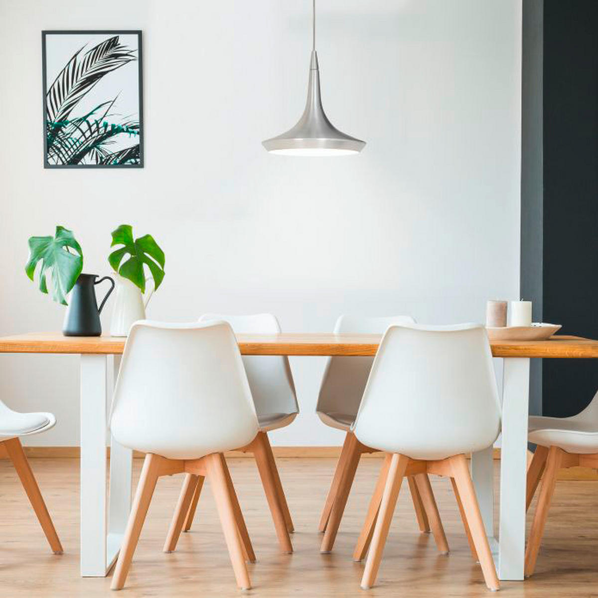 Näve Leuchten LED Pendelleuchte NV7042360 Oslo - natur (22,00/150,00cm) - Näve Leuchten