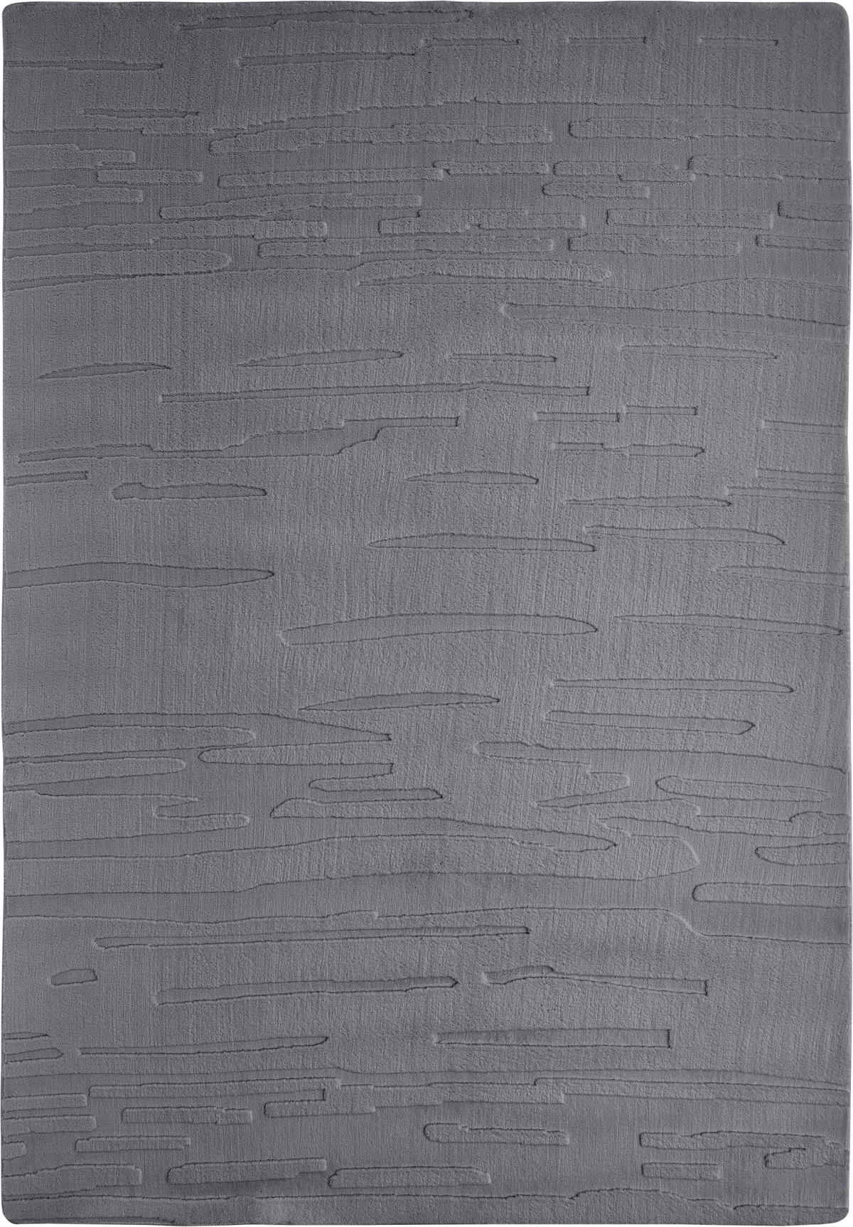 Andiamo Teppich Ferno Line anthrazit B/L: ca. 80x150 cm Ferno Line - anthrazit (80,00/150,00cm) - Andiamo