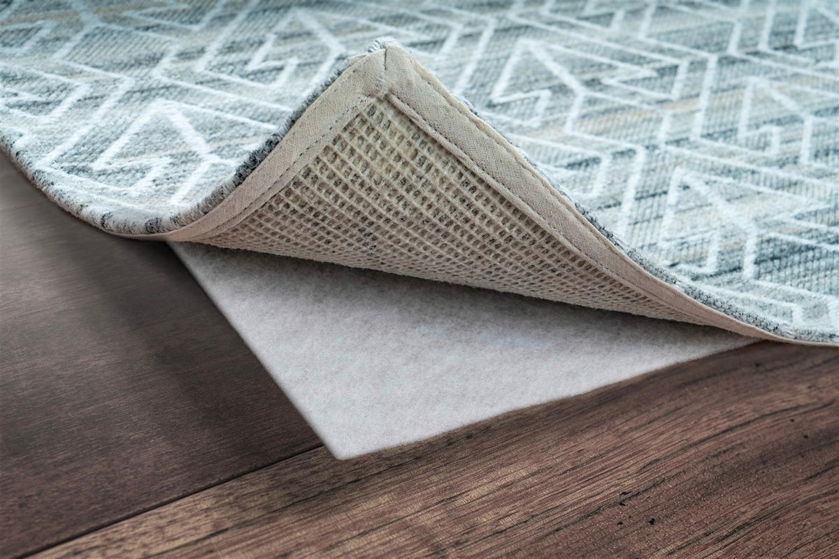 Kayoom Flachgewebeteppich Anti-Slip - 125 weiß B/L: ca. 110x160 cm Anti-Slip - 125 - weiß (110,00/160,00cm) - Kayoom