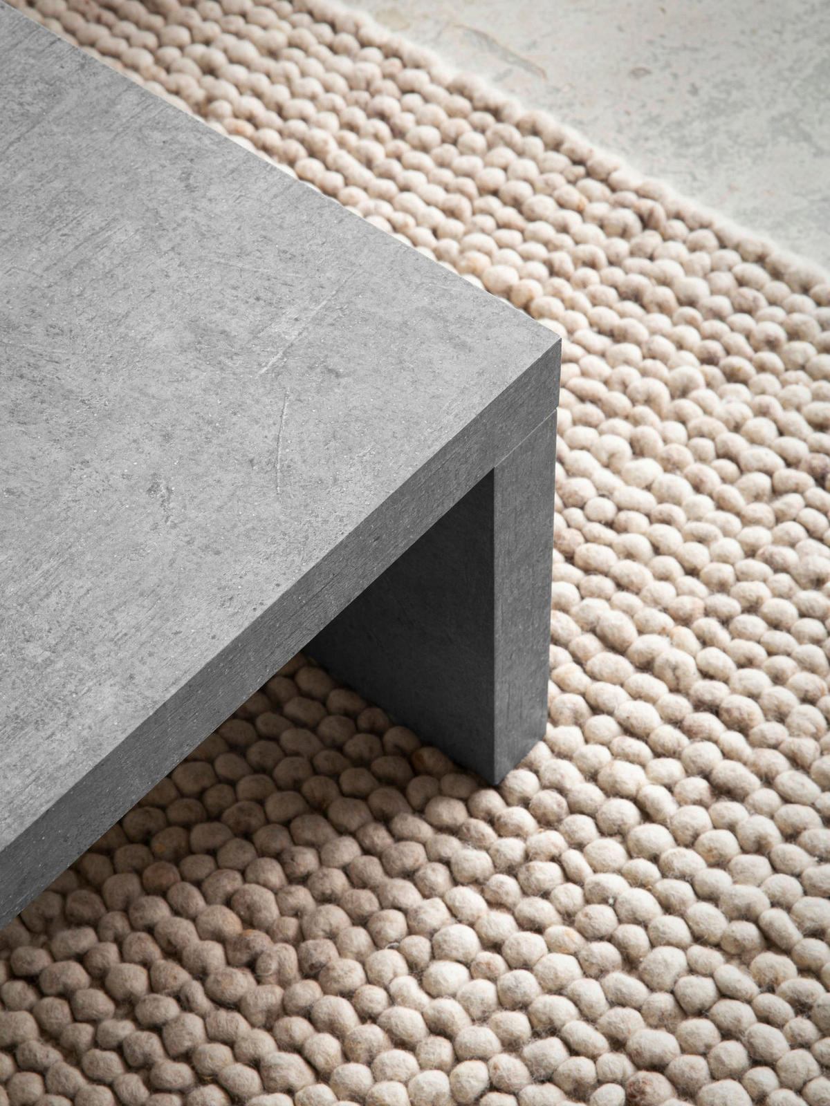 Couchtisch Beton Optik B/H/T: ca. 110x35x55 cm Couchtisch - Beton (110,00/35,00/55,00cm) - Wohnling