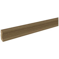 Sockelleiste L/B/H: ca. 250x2x4,5 cm pro Stück Sockelleiste Basic 45mm 1881 Nußb. - nussbaum (250,00/2,00/4,50cm)