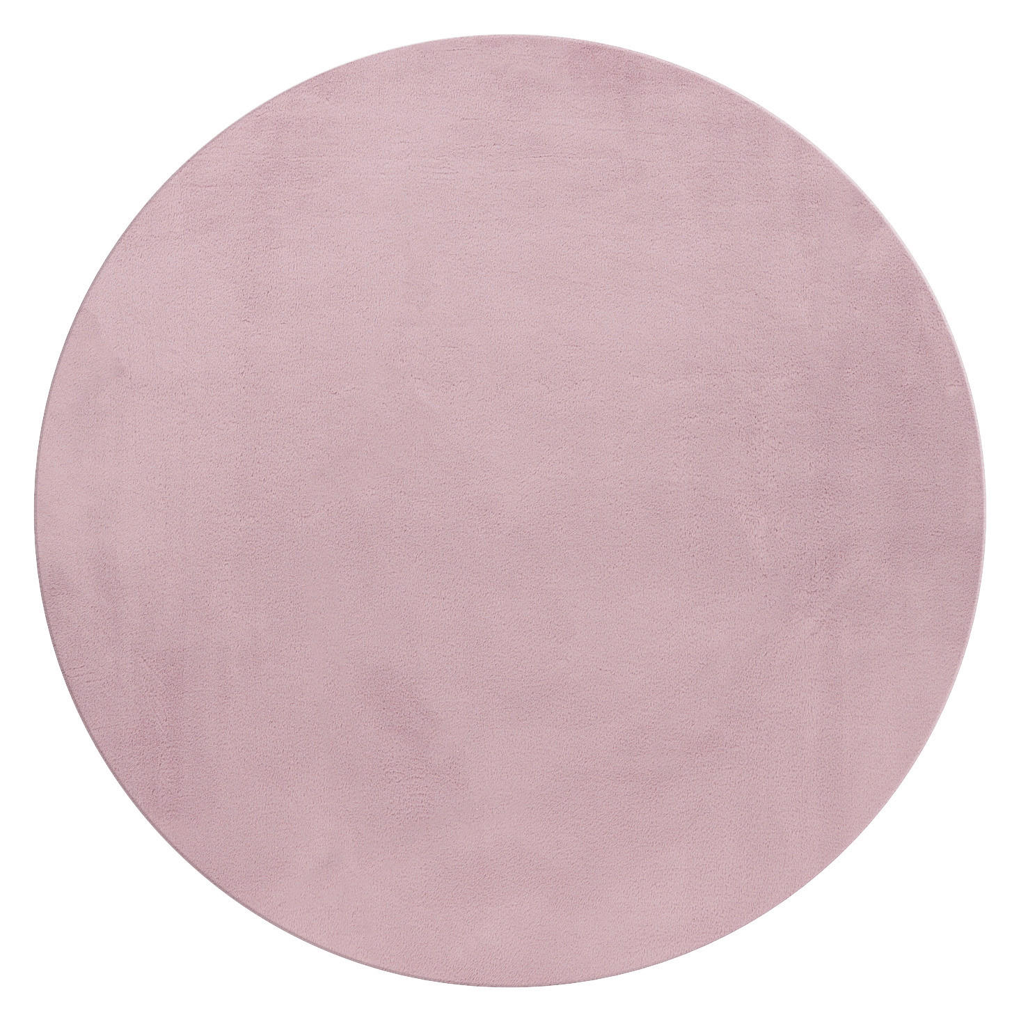 Ayyildiz Teppich POUFFY rosa B/L: ca. 200x200 cm günstig online kaufen