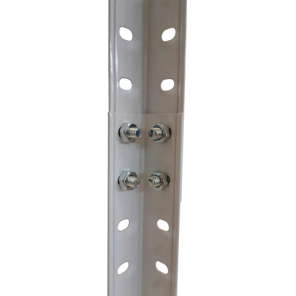 Thumbnail - Schraubregal weiß B/H/T: ca. 75x150x30 cm