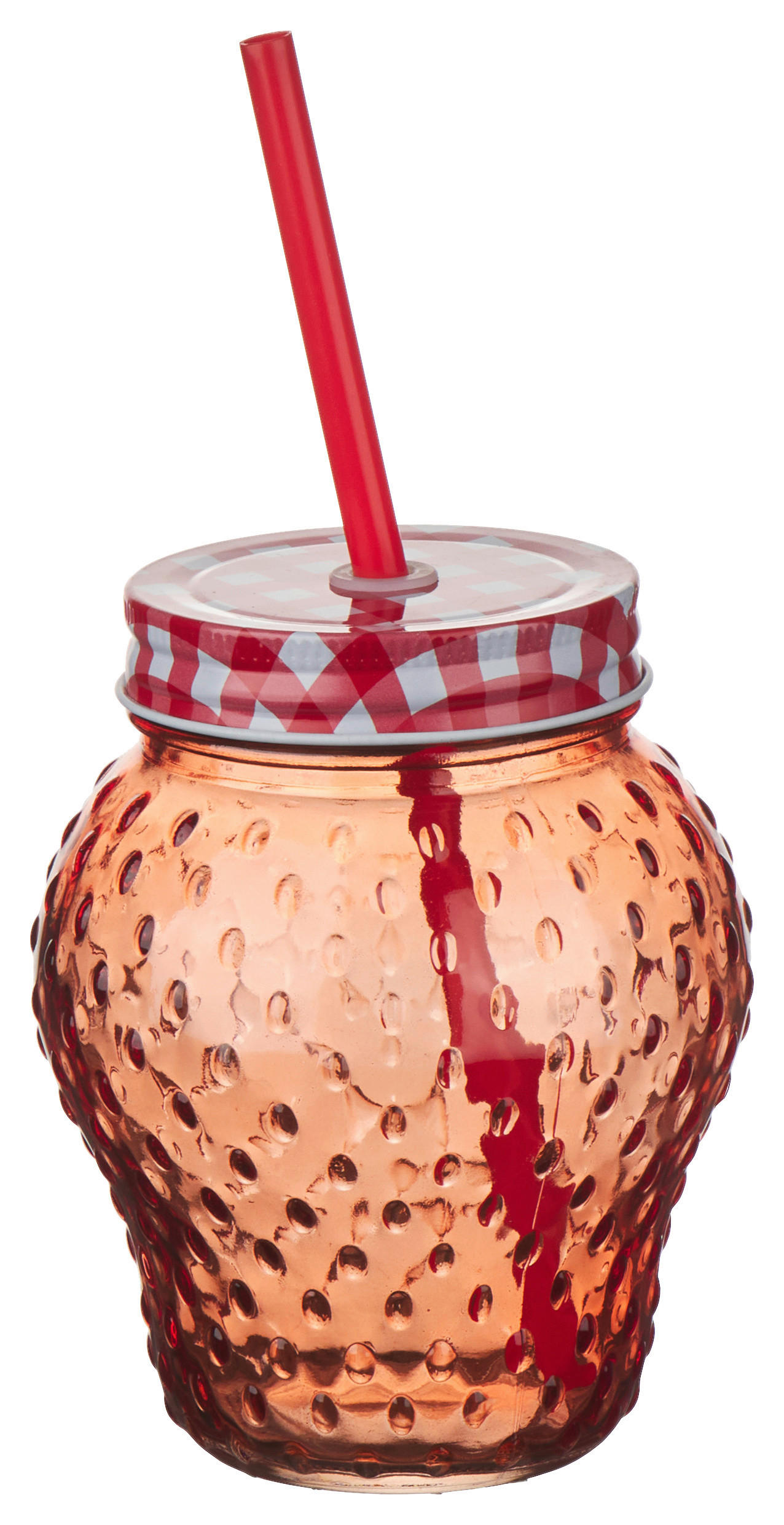 Trinkglas rot Trinkglas_Erdbeere - rot