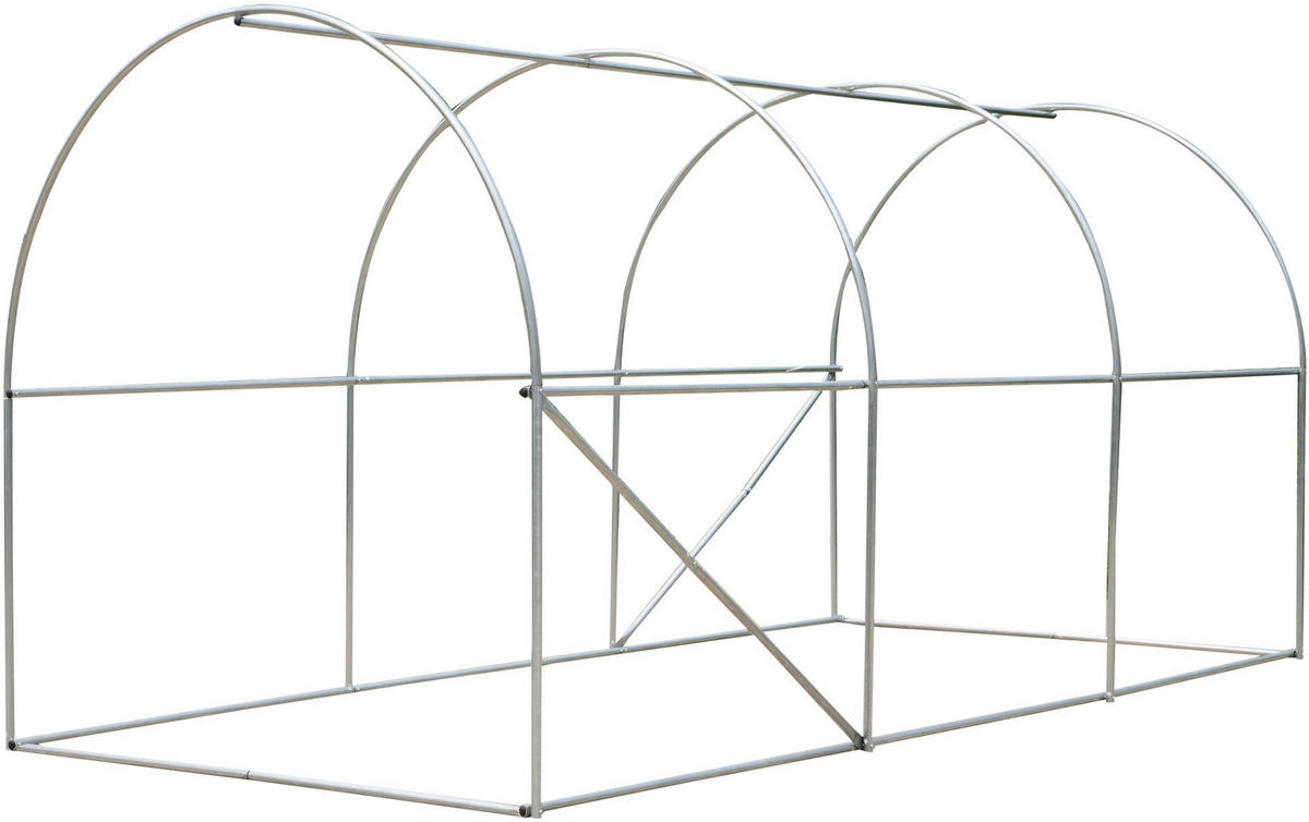 Outsunny Tomatenhaus B/H/L: ca. 200x190x400 cm Tomatenhaus 845-157 - (400,00/200,00/190,00cm) - Outsunny