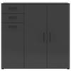 Kommode Multi-Stauraum Typ 33 anthrazit B/H/T: ca. 120x115x40 cm Multi-Stauraum Typ 33 - anthrazit (120,00/115,00/40,00cm)