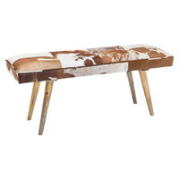 Wohnling Sitzbank natur Echtholz B/H/T: ca. 120x52x40 cm Sitzbank - natur (120,00/52,00/40,00cm) - Wohnling