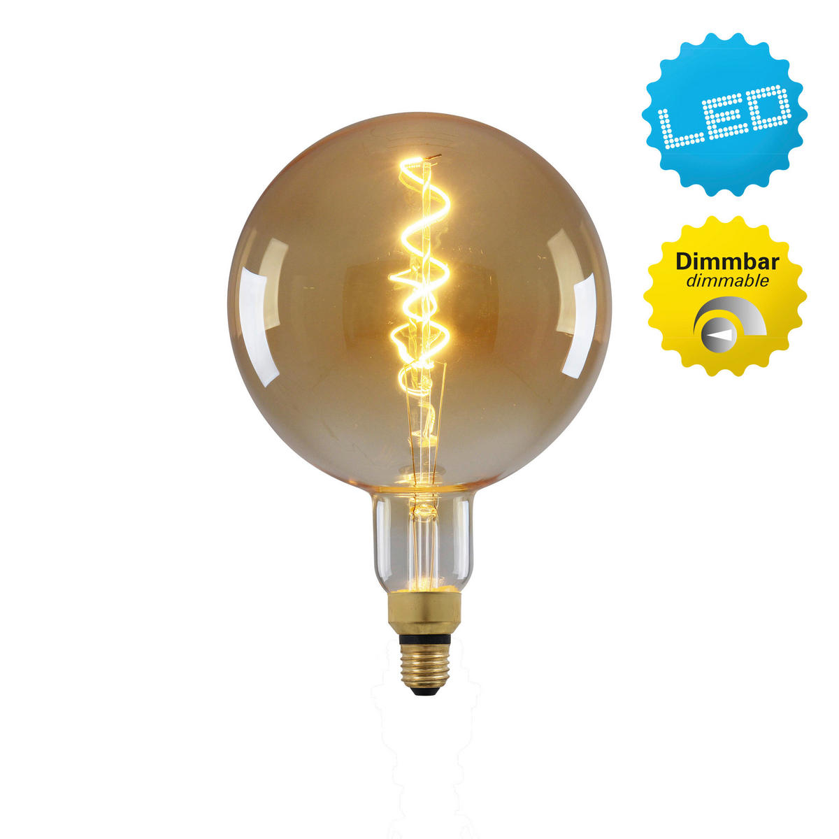 Näve Leuchten LED-Leuchtmittel NV4109226 E27 Dilly Max - warmweiß (20,00/30,00/20,00cm) - Näve Leuchten