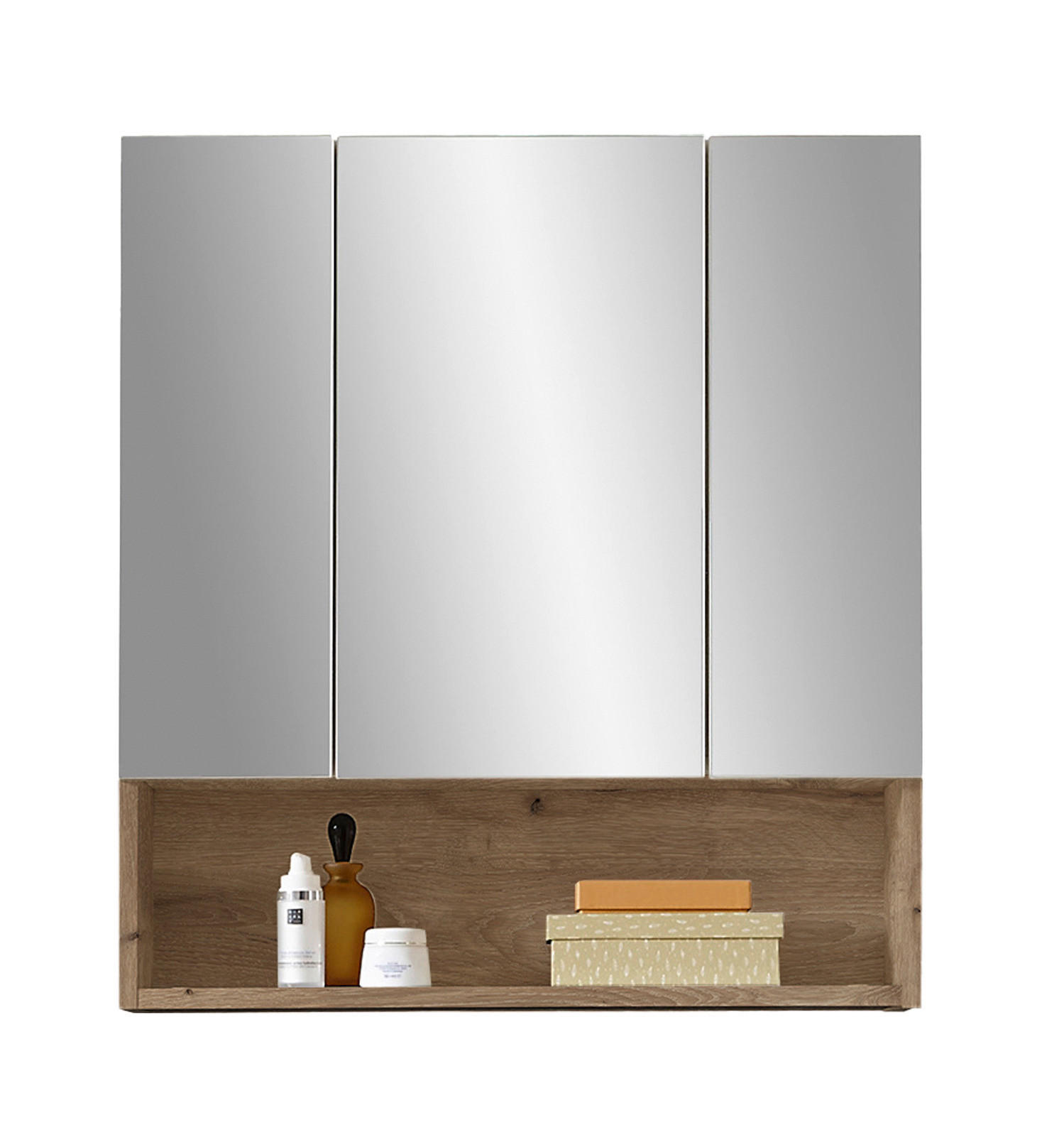 Spiegelschrank Heppo Eiche Eiche Viking Nachbildung B/H/T: ca. 65x71x20 cm Heppo - Eiche (65,00/71,00/20,00cm)