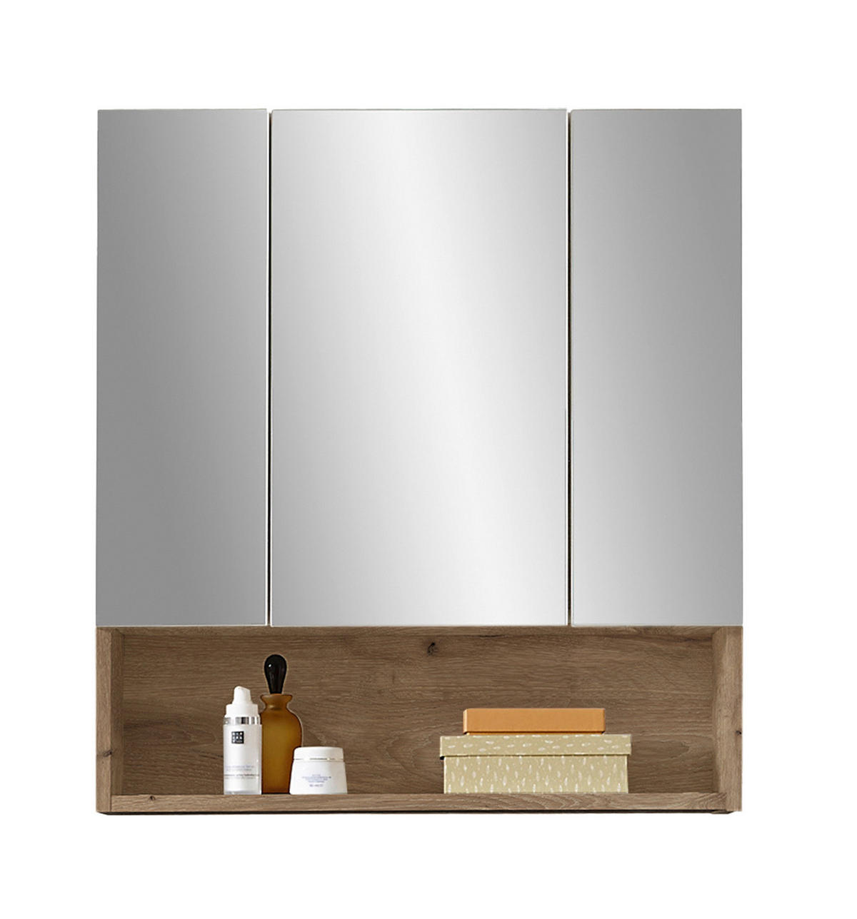 Spiegelschrank Heppo Eiche Eiche Viking Nachbildung B/H/T: ca. 65x71x20 cm Heppo - Eiche (65,00/71,00/20,00cm)