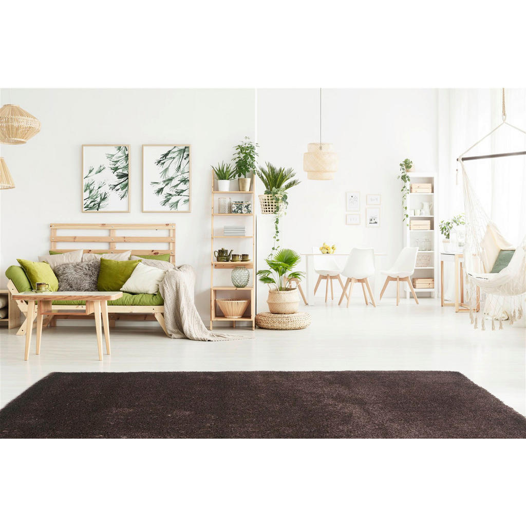 Thumbnail - Arte Espina Hochflorteppich Soul 8120 Braun braun B/L: ca. 120x180 cm