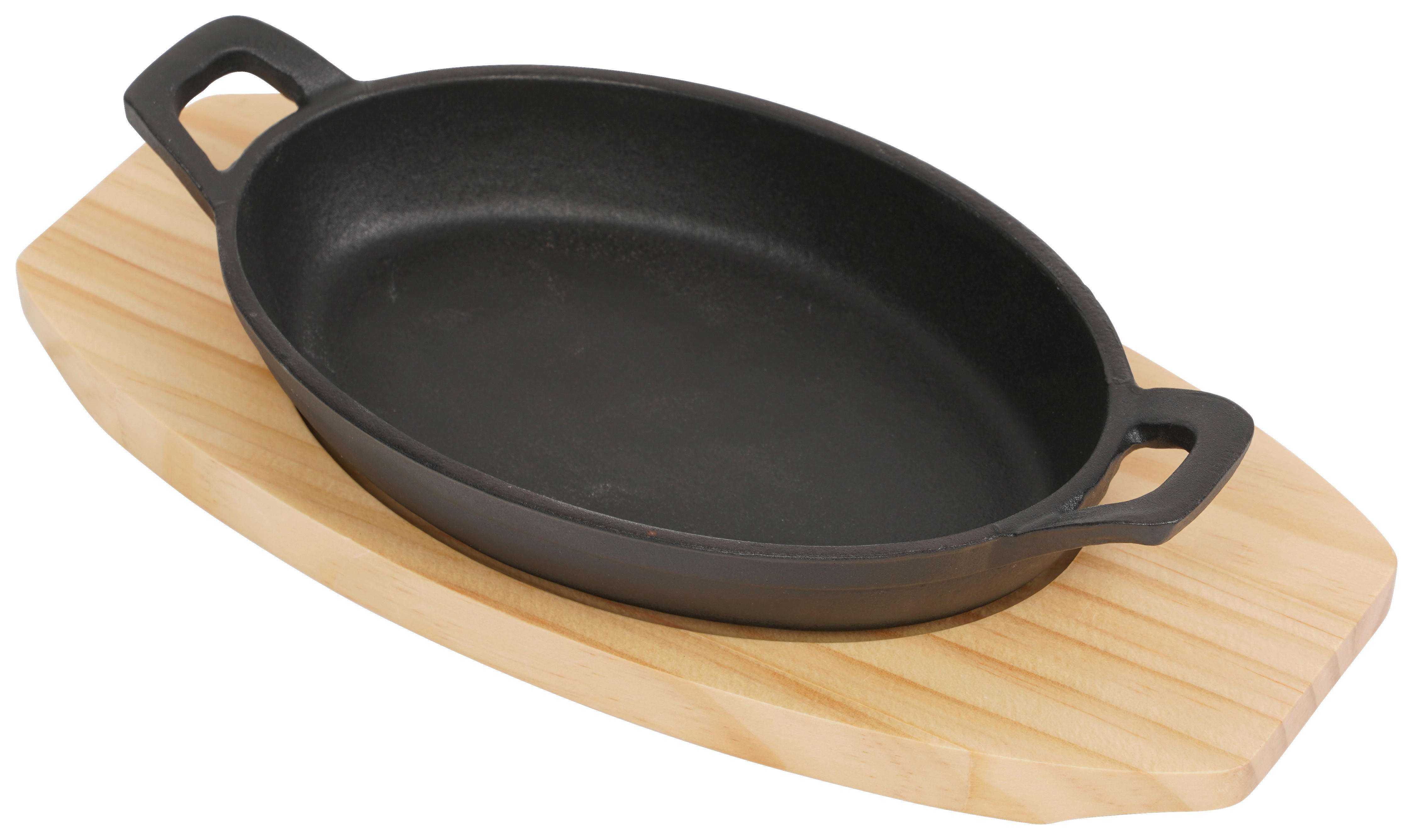 Topf schwarz Eisen Servierpfanne - schwarz