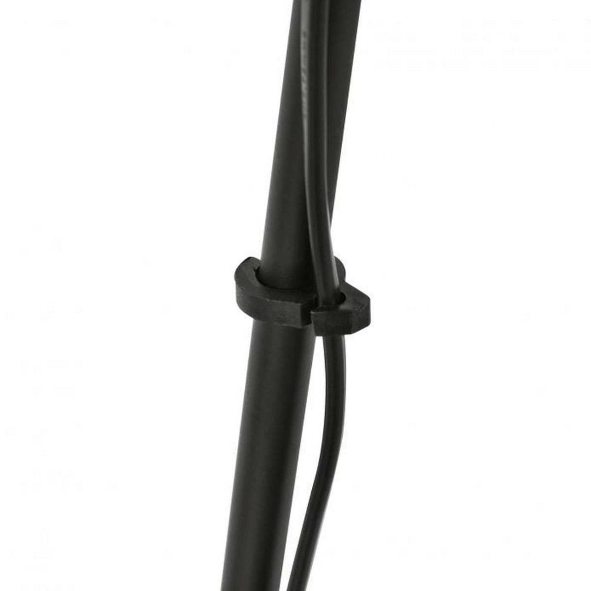 HOMCOM Tripod Stehleuchte B31-111V01BK Tripod schwarz Stoff Metall B/H/L: ca. 48x156x48 cm E27 1 Brennstellen Tripod Stehleuchte B31-111V01BK - schwarz (48,00/48,00/156,00cm) - HOMCOM