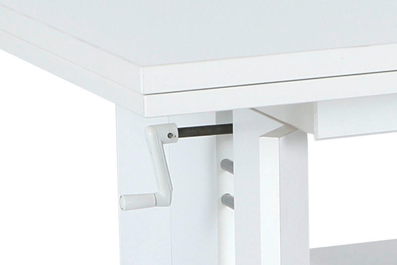 Couchtisch DARIO weiß Hochglanz B/H/T: ca. 110x50x68 cm DARIO - weiß (110,00/50,00/68,00cm) - Hela