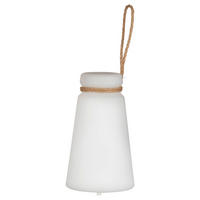 LED-Außenleuchte 850292 weiß H/D: ca. 20x12 cm Bruno - weiß (12,00/20,00cm) - easy! by FHL