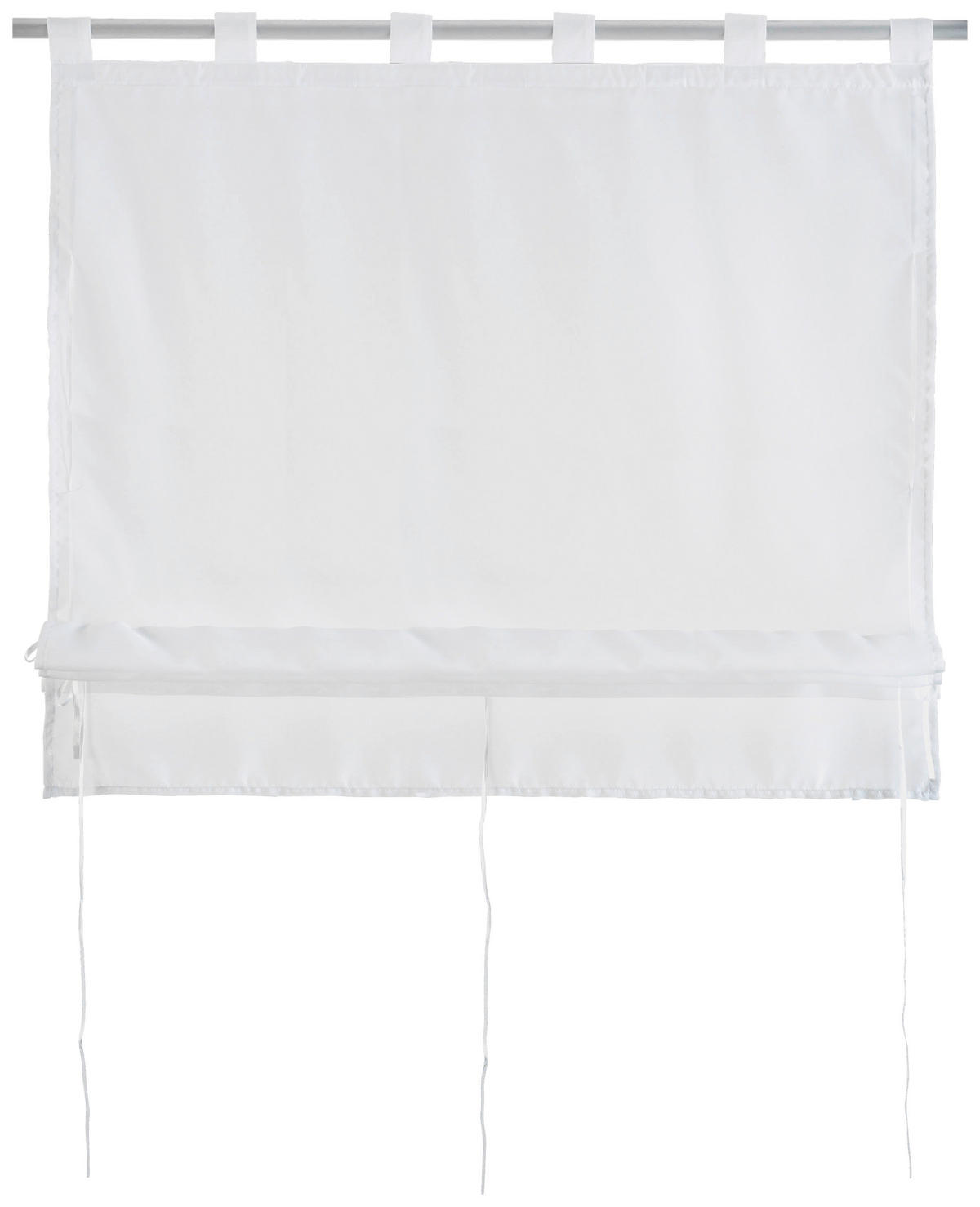 Bändchenrollo Nouveau weiß B/L: ca. 100x140 cm Nouveau - weiß (100,00/140,00cm) - POCOline