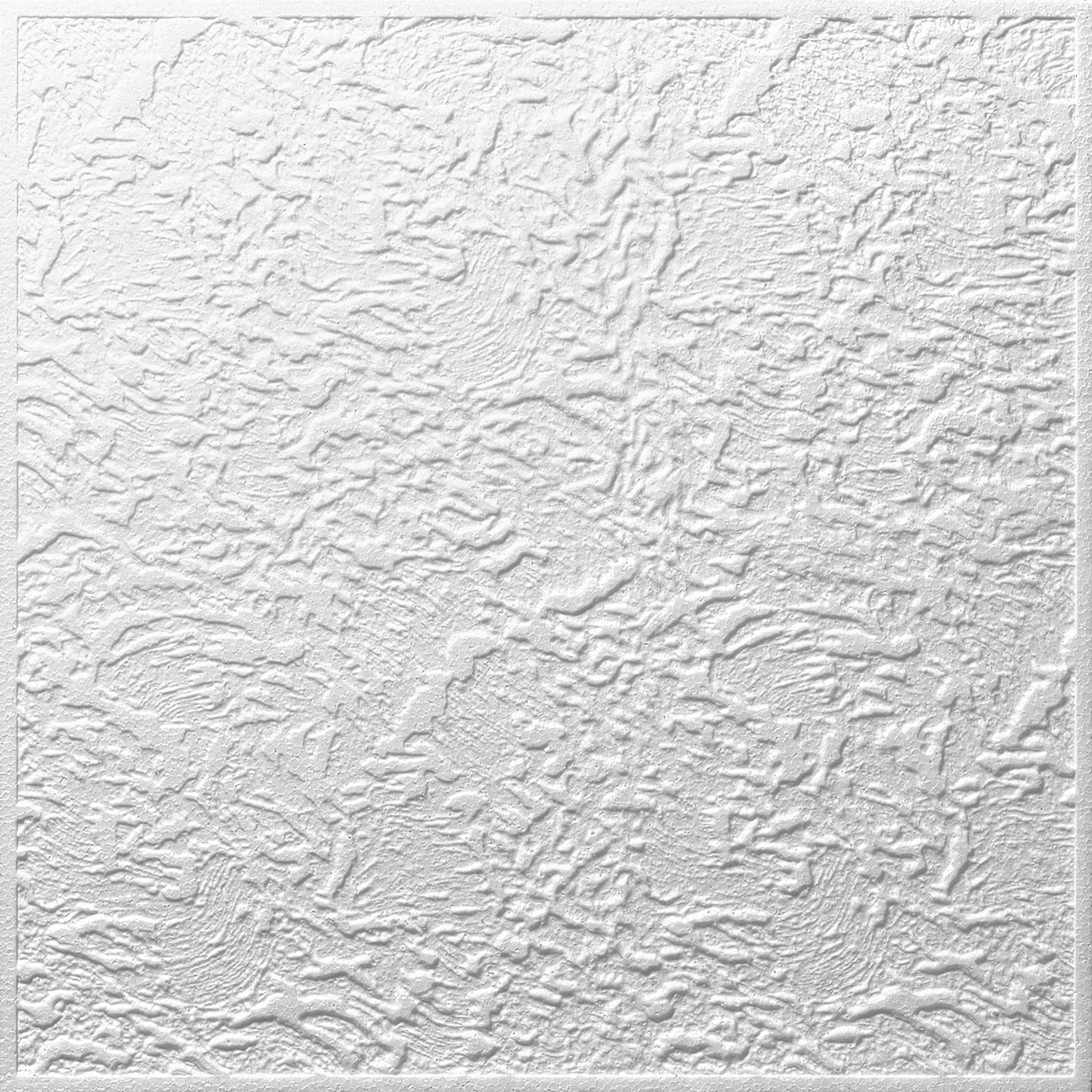 Deckenplatte weiß B/L/S: ca. 50x50x0,6 cm Deckenplatte_Luxemburg - weiß (50,00/50,00cm)
