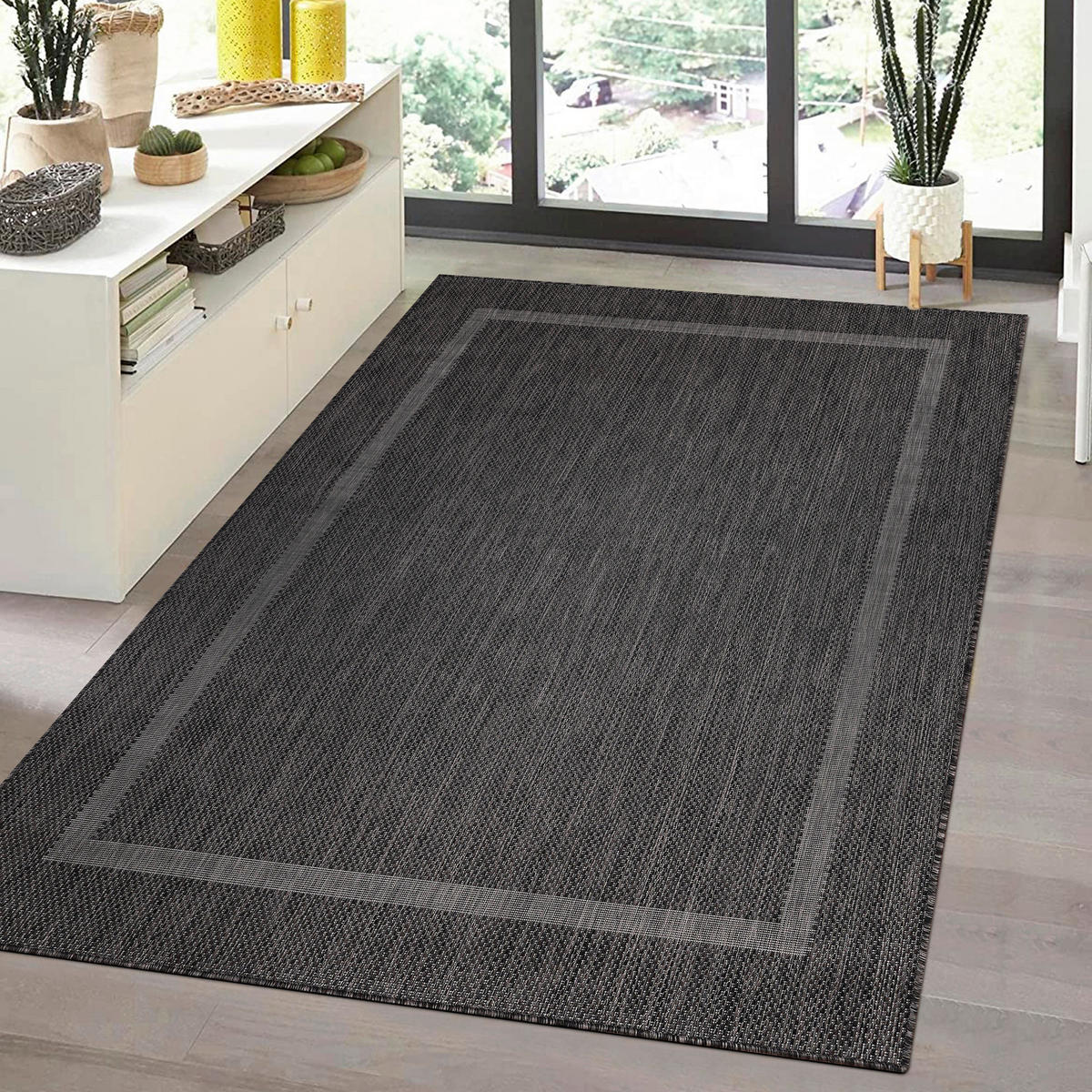 Ayyildiz Teppich RELAX schwarz B/L: ca. 60x100 cm RELAX - schwarz (60,00/100,00cm) - Ayyildiz