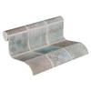 Vliestapete Fliesenoptik graublau B/L: ca. 53x1005 cm Vliestapete_37388-1 - graublau (53,00/1005,00cm)