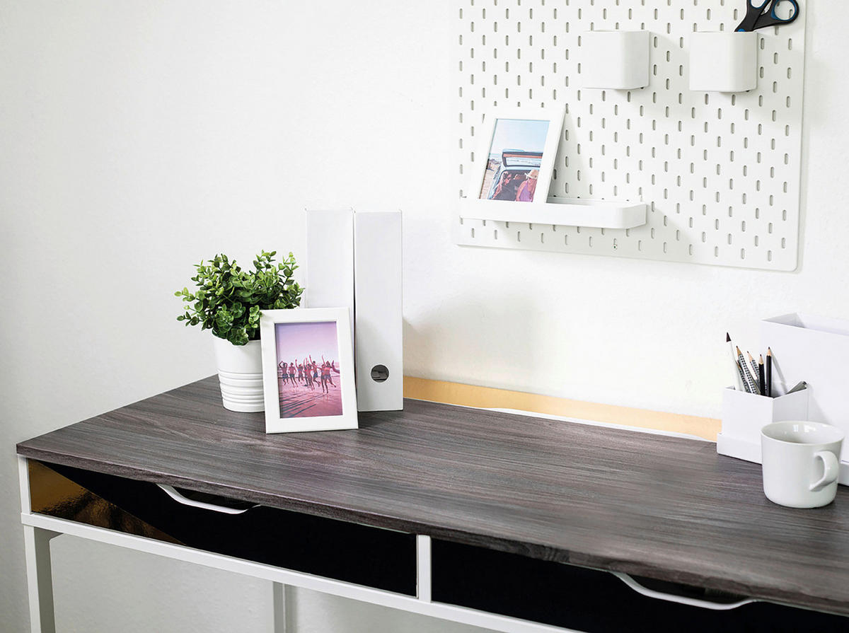 d-c-fix Dekofolie Holzoptik anthrazit B/L: ca. 67,5x200 cm Klebefolie_d-c-fix_F3468137 - anthrazit (67,50/200,00cm) - d-c-fix