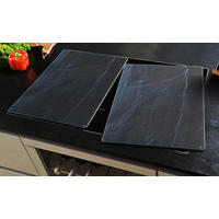 Kesper XL Herdabdeckplatte Schiefer stein Keramik B/H/T: ca. 50x38,5x0,8 cm Schiefer - stein (50,00/38,50/0,80cm) - Kesper