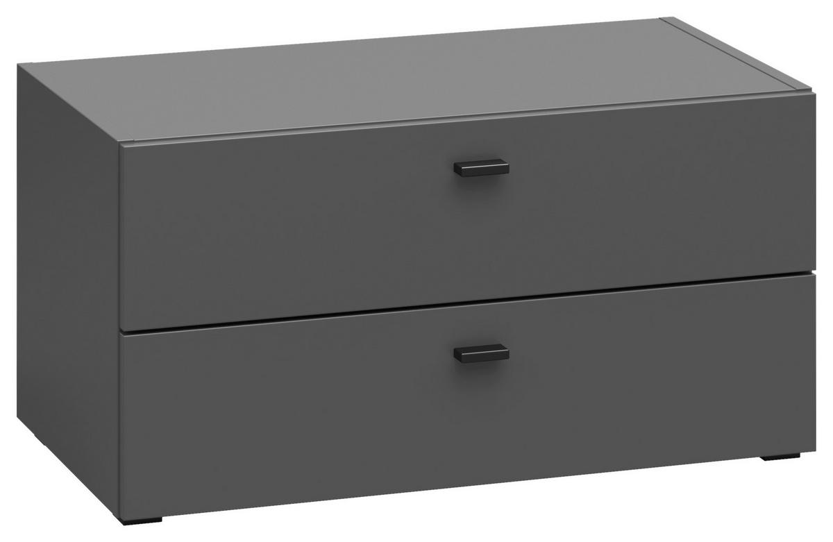Schubkastenkommode System 64 anthrazit matt B/H/T: ca. 64x32x35 cm System 64 - anthrazit (64,00/32,00/35,00cm)