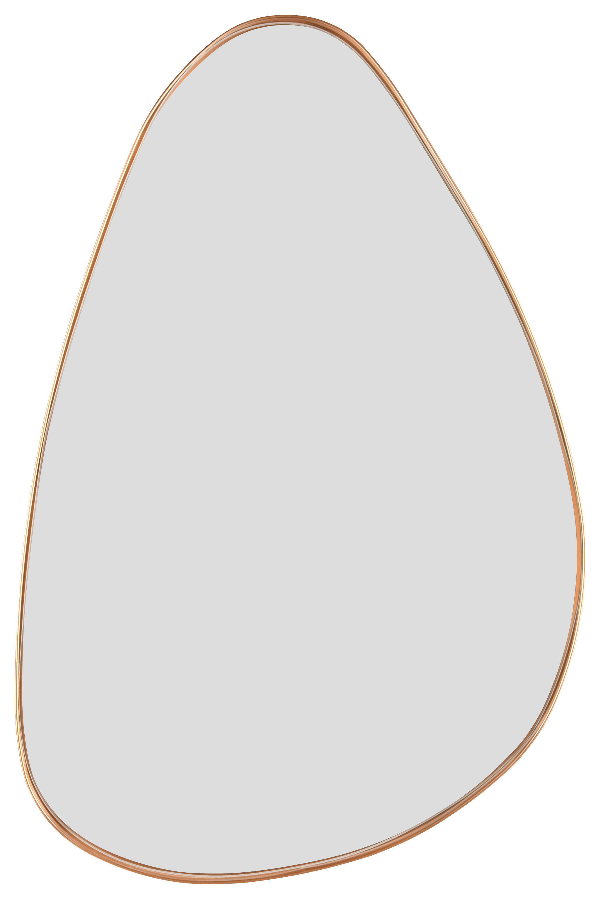 Metallspiegel Britta gold Metall B/H/T: ca. 35x50x3 cm Britta - gold (35,00/50,00/3,00cm)