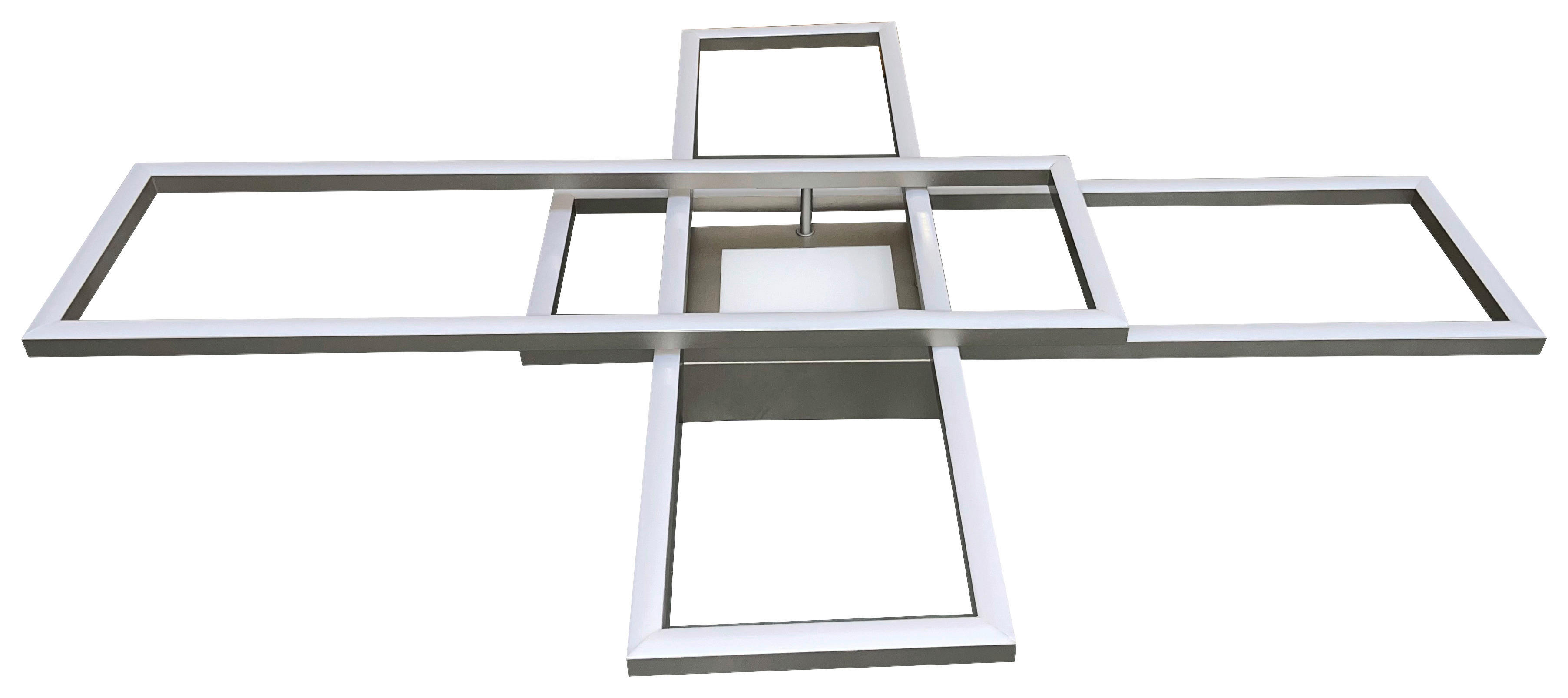 POCOline LED-Deckenleuchte silber Metall Kunststoff B/H/L: ca. 69,4x11,5x99,2 cm LED-Deckenleuchte_Yara - silber (99,20/69,40/11,50cm) - POCOline