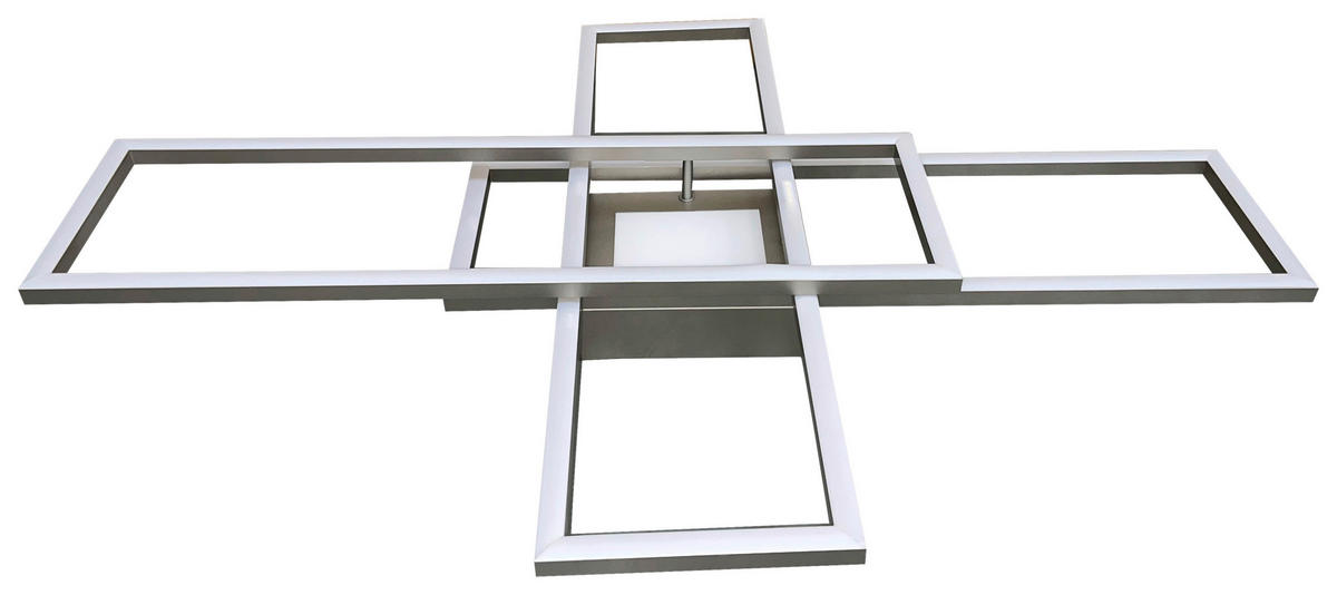 POCOline LED-Deckenleuchte silber Metall Kunststoff B/H/L: ca. 69,4x11,5x99,2 cm LED-Deckenleuchte_Yara - silber (99,20/69,40/11,50cm) - POCOline