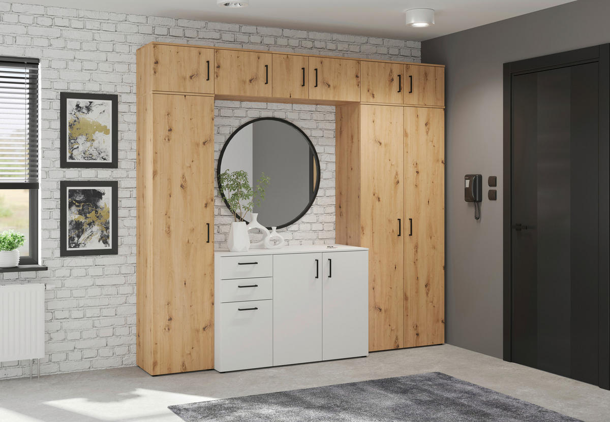 Aufsatz Multi-Stauraum Typ 10 Beton Optik B/H/T: ca. 45x35x40 cm Multi-Stauraum Typ 10 - Beton (45,00/35,00/40,00cm)