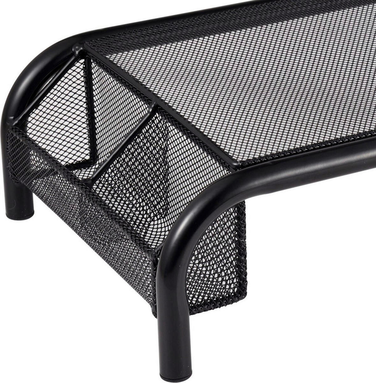 BERGNER Monitorständer RACING RACING - schwarz (23,00/42,00/10,00cm) - BERGNER
