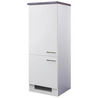 Kühlumbauschrank Vita weiß matt B/H/T: ca. 60x162x60 cm Vita - Beton/weiß (60,00/162,00/60,00cm) - Flex-Well