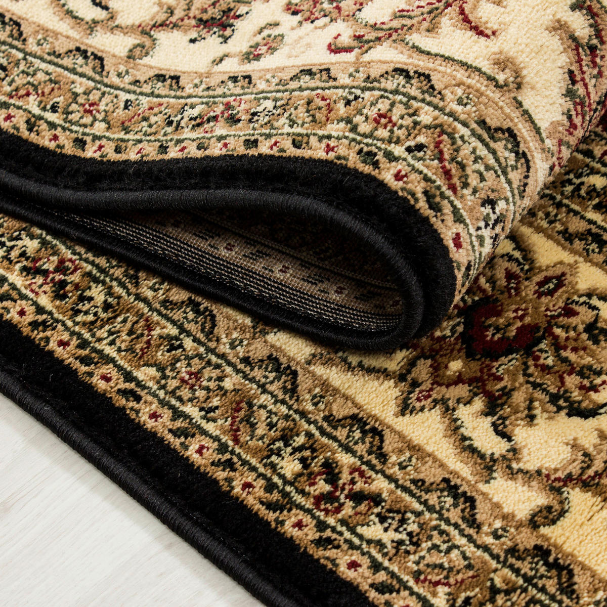 Ayyildiz Teppich MARRAKESH schwarz B/L: ca. 80x150 cm MARRAKESH - schwarz (80,00/150,00cm) - Ayyildiz