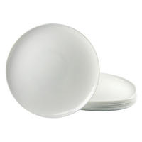 CreaTable Pizzateller Luminarc weiß Opal-Hartglas 6 tlg. Luminarc - weiß - CreaTable