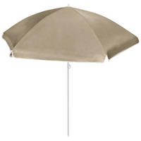 POCOline Sonnenschirm taupe Stahl D: ca. 200 cm Sonnenschirm - taupe (200,00cm) - POCOline