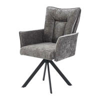 Armlehnstuhl  dunkelgrau Microfaser B/H/T: ca. 61x94x65 cm Marc_Armlehnstuhl_6003582 - schwarz/dunkelgrau (61,00/94,00/65,00cm)